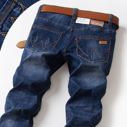 Jeans pour jeunesse coupe droite en coton Quatre saisons - Ref 1465981