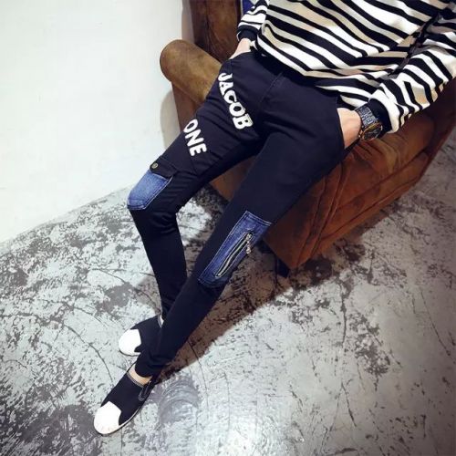 Jeans pour adolescent pieds Slim été - Ref 1466002