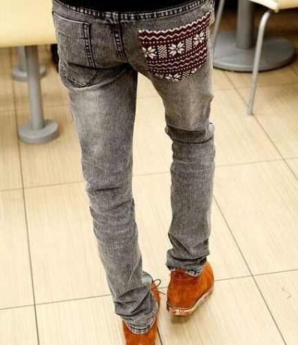 Jeans pour adolescent pieds Slim été - Ref 1466015