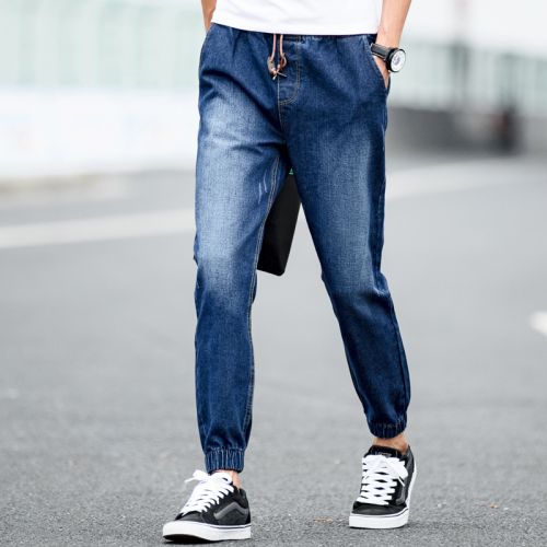 Jeans pour jeunesse Sarouel SENLEIS en coton automne - Ref 1466102