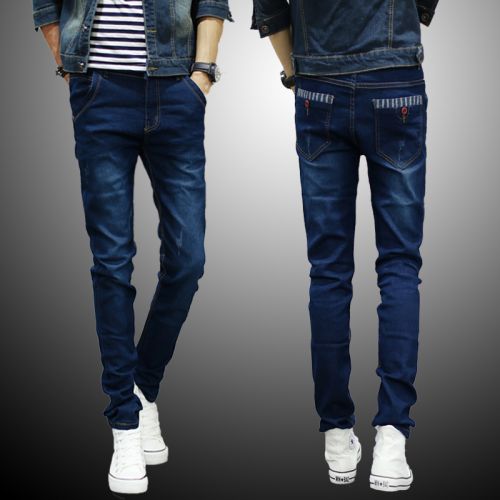 Jeans pour adolescent pieds Slim Quatre saisons - Ref 1466392