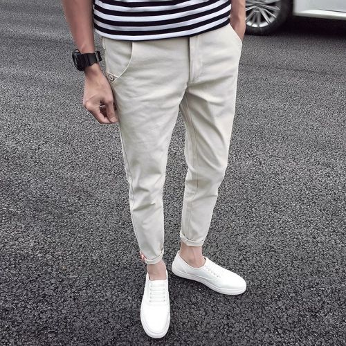 Jeans pour adolescent pieds Slim en CVC été - Ref 1466408