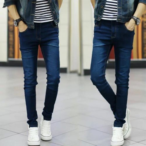 Jeans pieds Slim pour été - Ref 1466448