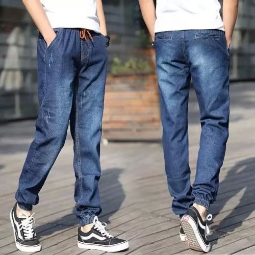 Jeans pour adolescent Sarouel en coton automne - Ref 1466522