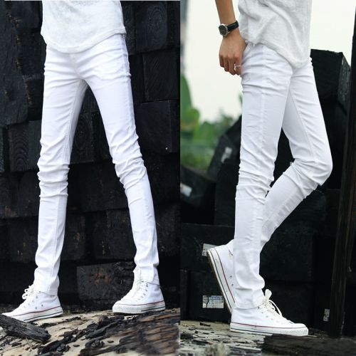 Jeans pour adolescent pieds Slim Quatre saisons - Ref 1466531