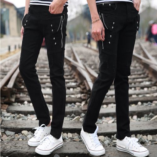 Jeans pour jeunesse pieds Slim Quatre saisons - Ref 1466542
