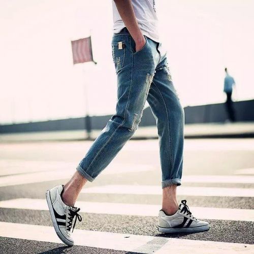 Jeans pour adolescent été - Ref 1466562