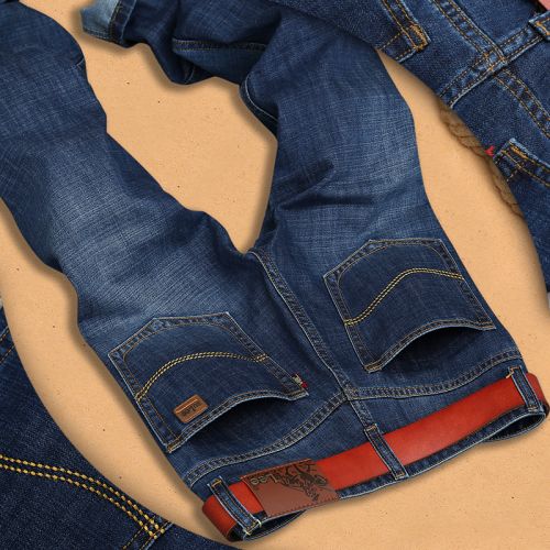 Jeans pour jeunesse pieds Slim en coton été - Ref 1466614