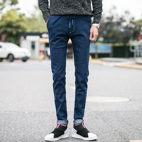 Jeans pour jeunesse pieds Slim SENLEIS en coton Quatre saisons - Ref 1466627