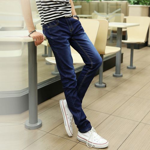 Jeans pour jeunesse pieds Slim DQQE en CVC Quatre saisons - Ref 1466718