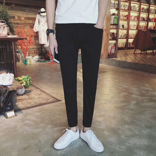 Jeans pour adolescent pieds Slim Quatre saisons - Ref 1466785