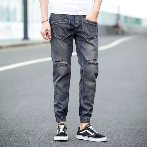 Jeans pour adolescent Sarouel été - Ref 1466811