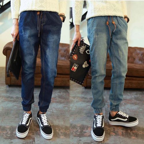 Jeans pour adolescent Sarouel en coton bio écologique Quatre saisons - Ref 1466826