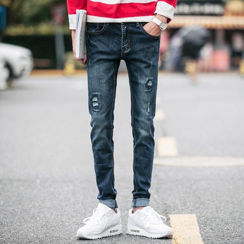 Jeans pour jeunesse pieds Slim SENLEIS en CVC automne - Ref 1466937