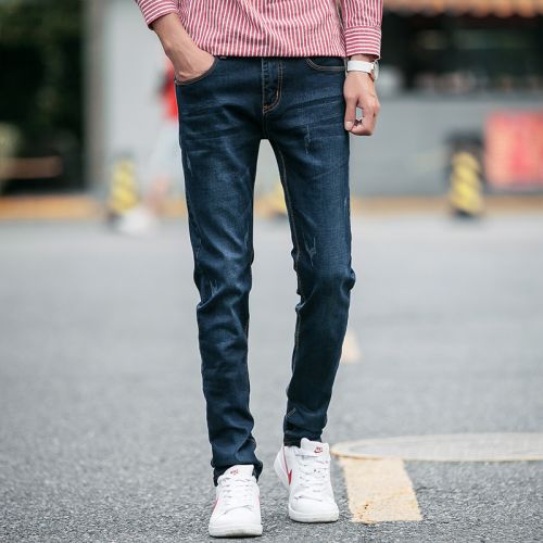 Jeans pour jeunesse pieds Slim SENLEIS en CVC automne - Ref 1466949