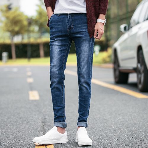 Jeans pour jeunesse pieds Slim SENLEIS en CVC Quatre saisons - Ref 1466959