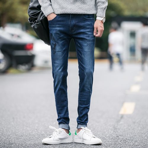 Jeans pour jeunesse pieds Slim SENLEIS en CVC automne - Ref 1466969