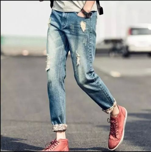 Jeans pour adolescent Sarouel Quatre saisons - Ref 1466985