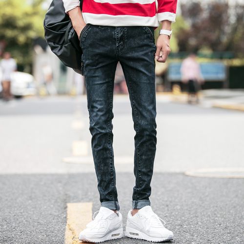 Jeans pour jeunesse pieds Slim SENLEIS en CVC automne - Ref 1467192