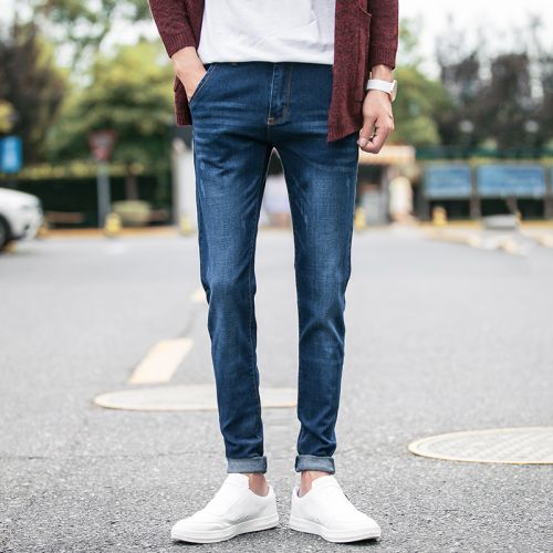 Jeans pour jeunesse pieds Slim SENLEIS en CVC automne - Ref 1467194
