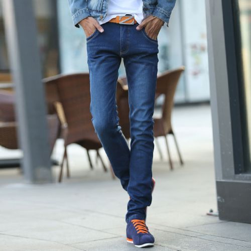 Jeans pour jeunesse pieds Slim SENLEIS en CVC hiver - Ref 1467204