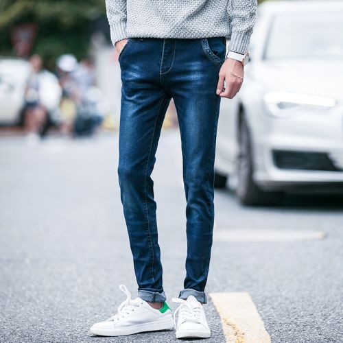Jeans pour jeunesse pieds Slim SENLEIS en CVC automne - Ref 1467206