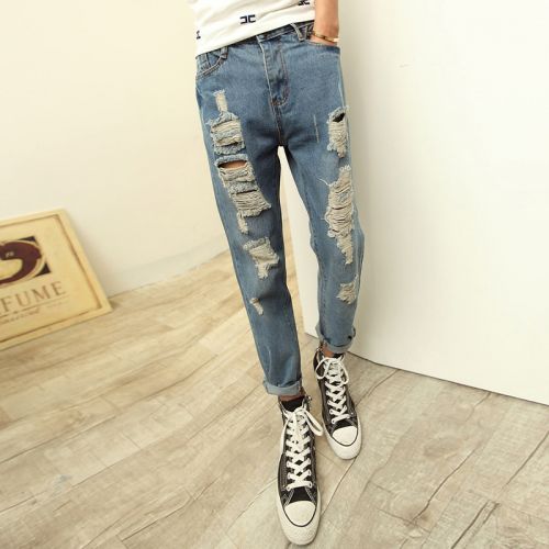 Jeans pour jeunesse pieds Slim BOBOY été - Ref 1467272