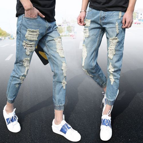 Jeans pour adolescent été - Ref 1467294