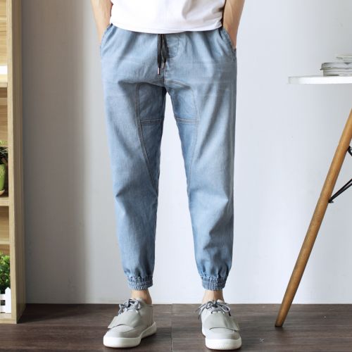 Jeans pour jeunesse Sarouel en coton Quatre saisons - Ref 1467361