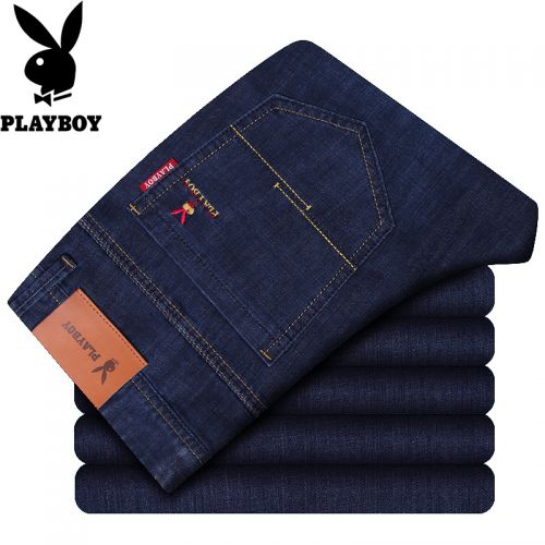 Jeans pour jeunesse coupe droite PLAYBOY en coton été - Ref 1467467