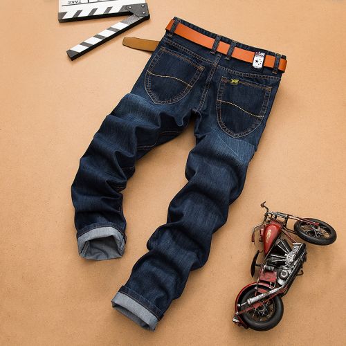 Jeans droite coton pour automne - Ref 1467482