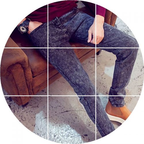 Jeans pour jeunesse coupe droite Quatre saisons - Ref 1467582