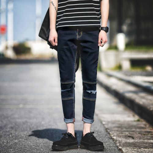 Jeans pour jeunesse Sarouel en coton Quatre saisons - Ref 1467630