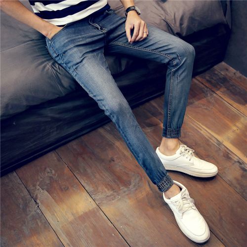 Jeans pour adolescent pieds Slim en CVC été - Ref 1467655