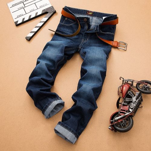 Jeans pour jeunesse droite coton automne - Ref 1467685