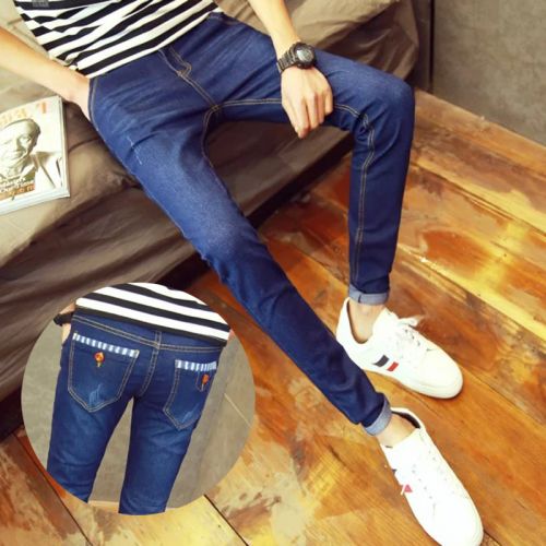 Jeans pour adolescent pieds Slim Quatre saisons - Ref 1467720