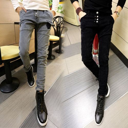 Jeans pour adolescent pieds Slim Quatre saisons - Ref 1467723