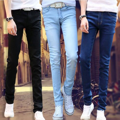 Jeans pour adolescent pieds Slim Quatre saisons - Ref 1467725