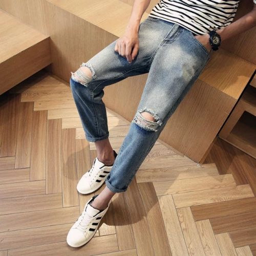 Jeans pour adolescent Sarouel été - Ref 1467751