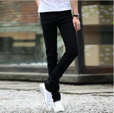 Jeans pour adolescent pieds Slim en coton automne - Ref 1467825