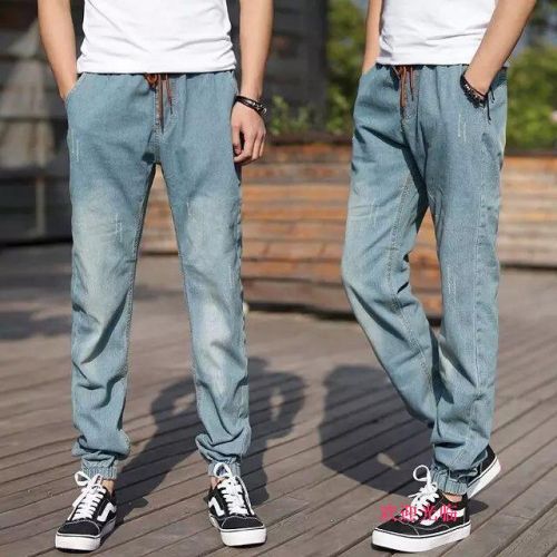 Jeans pour adolescent Sarouel en coton automne - Ref 1467868