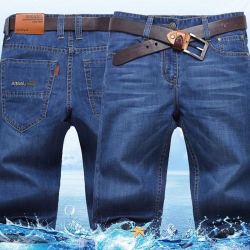 Jeans pour jeunesse coupe droite JEANS en coton été - Ref 1467874