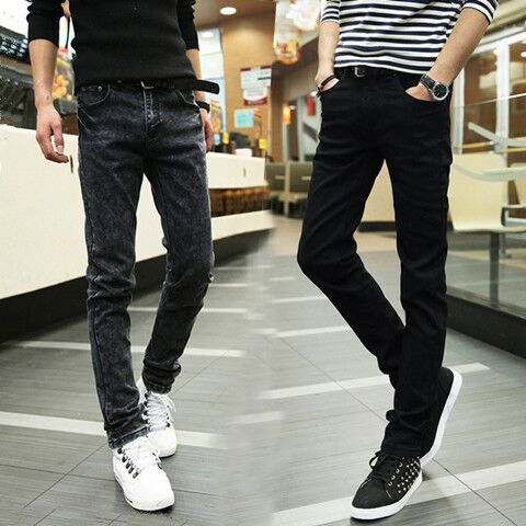 Jeans pour jeunesse pieds Slim JEANS en coton été - Ref 1467877
