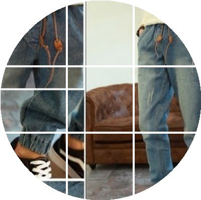 Jeans pour adolescent pieds Slim en coton Quatre saisons - Ref 1467938