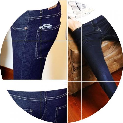 Jeans pour adolescent pieds Slim Quatre saisons - Ref 1467939