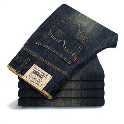 Jeans pour adolescent pieds Slim en coton printemps - Ref 1468003