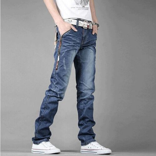 Jeans pour adolescent pieds Slim Quatre saisons - Ref 1468060