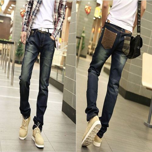 Jeans pour adolescent pieds Slim en CVC printemps - Ref 1468271