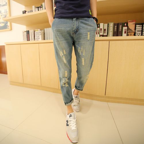 Jeans pour adolescent été - Ref 1468301