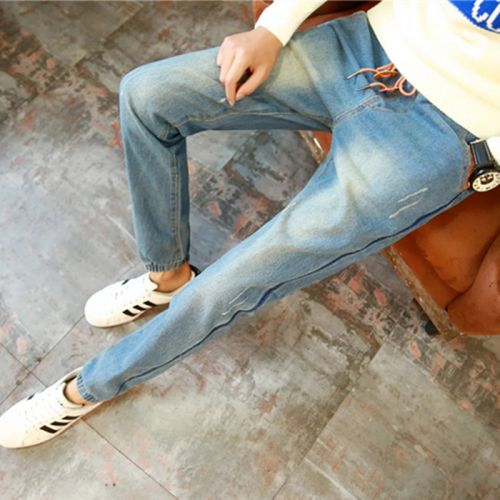 Jeans pour adolescent Sarouel - Ref 1468315